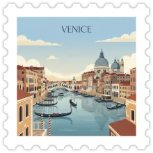 Venice stamp