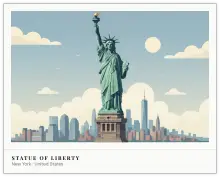 Statue of Liberty stamp