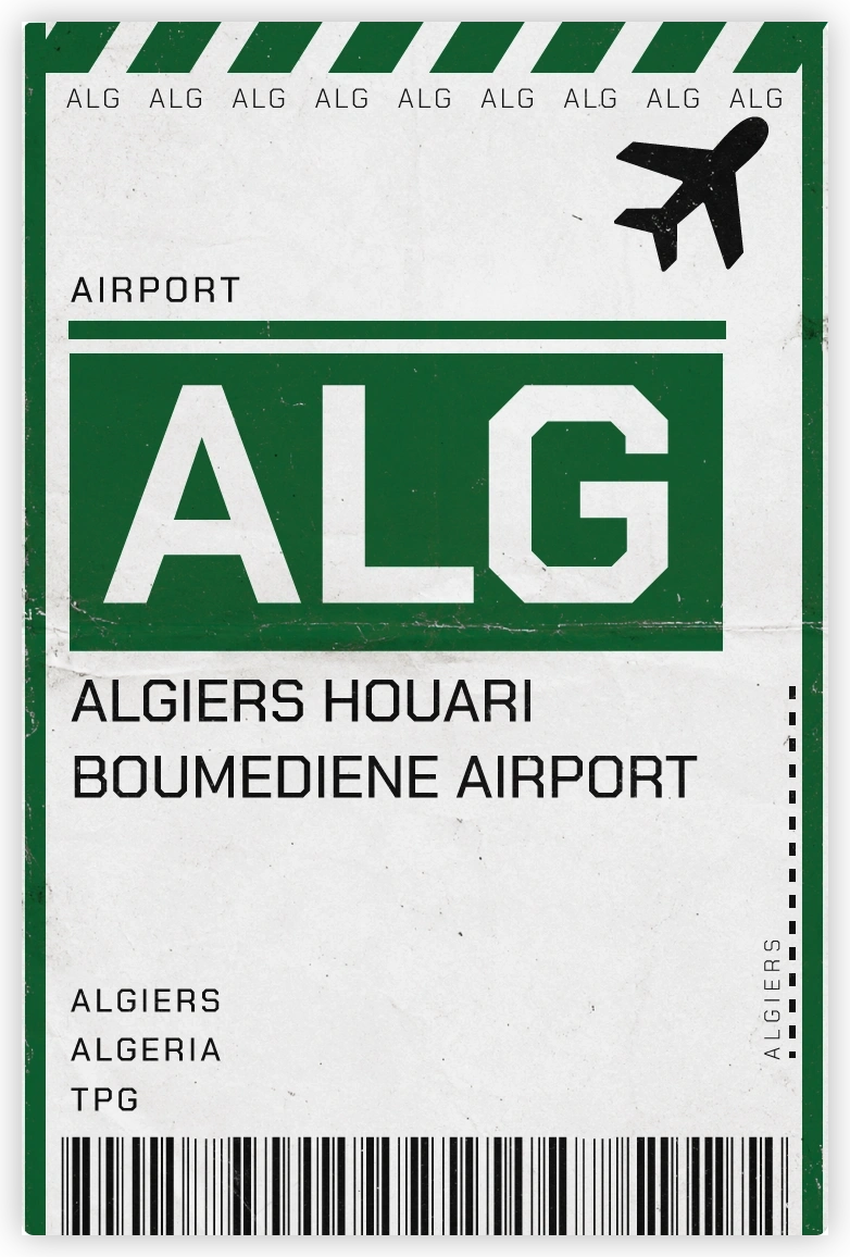 Algiers Houari Boumediene Airport