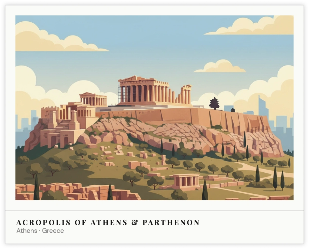 Acropolis of Athens & Parthenon