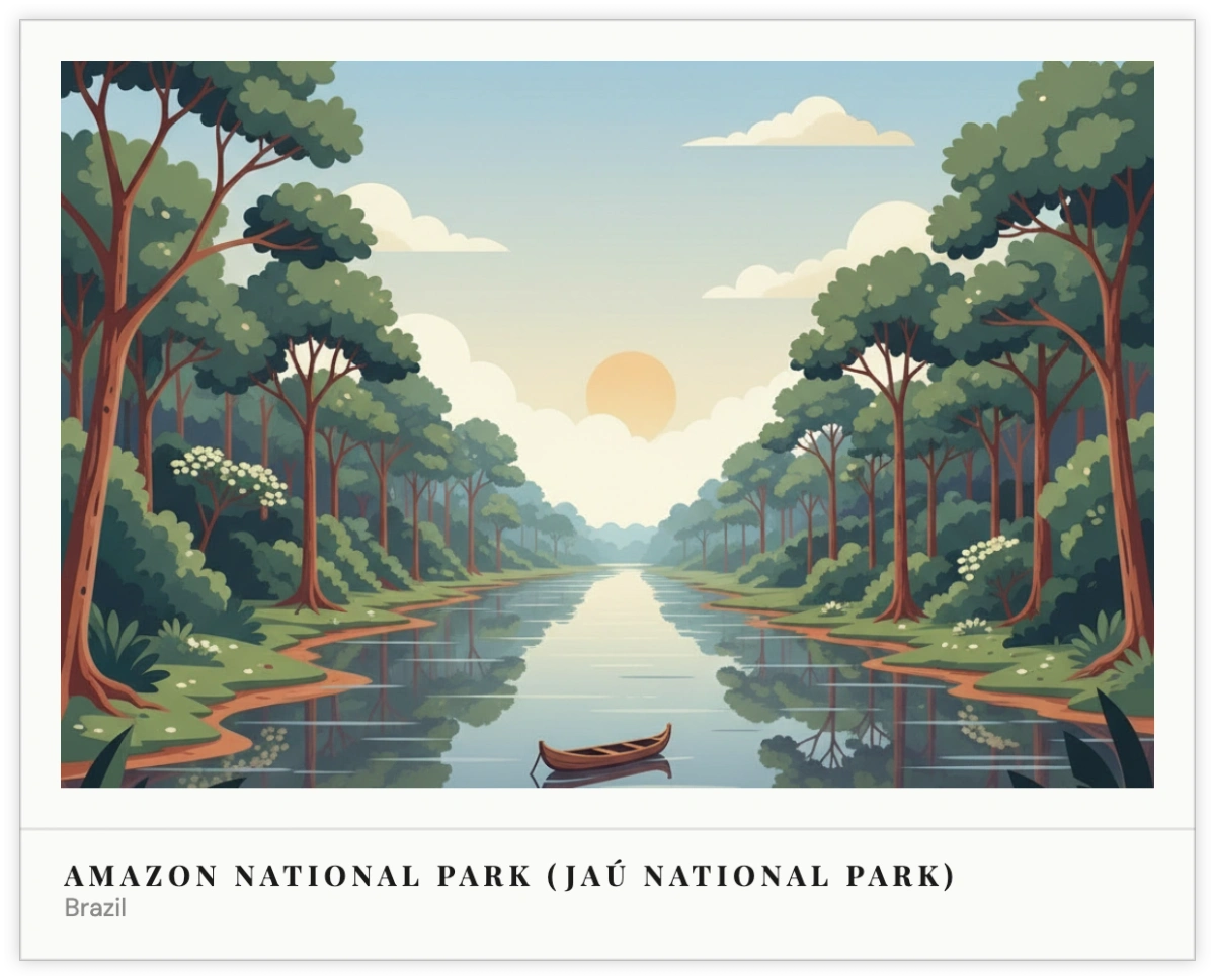 Amazon National Park (Jaú National Park)